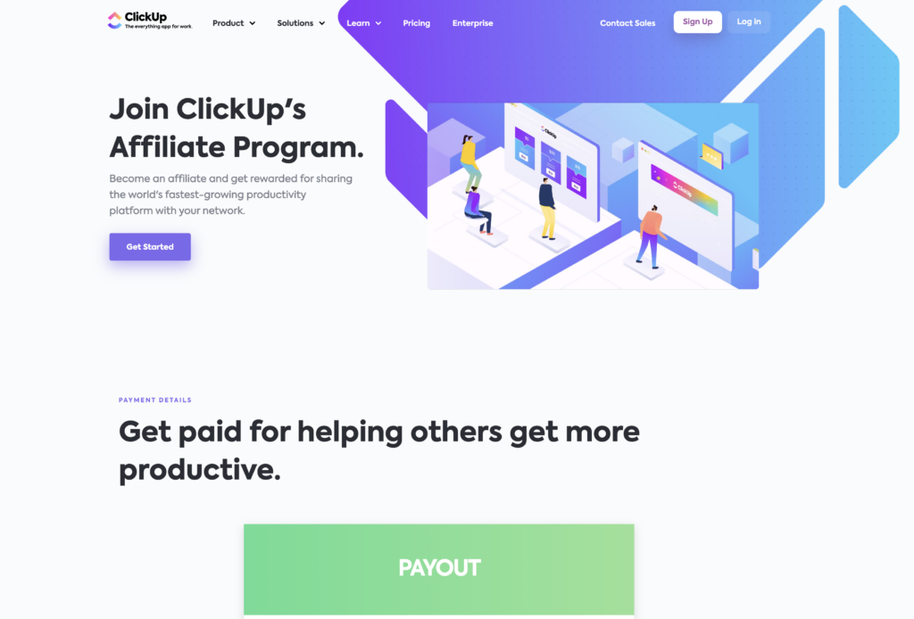 ClickUp referral program