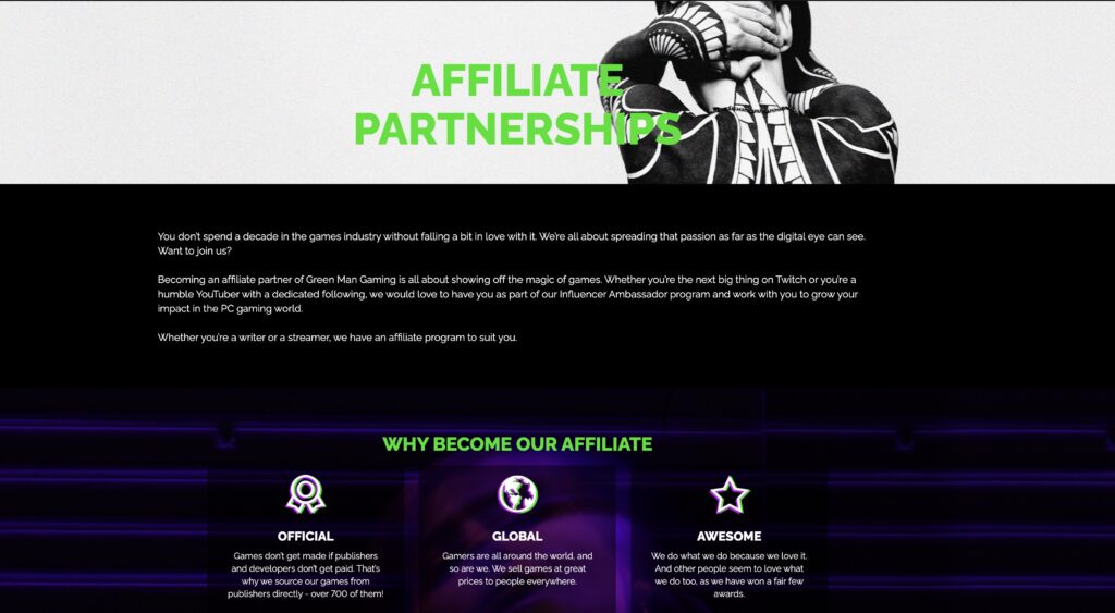 Green Man Gaming | Best Gaming Affiliate Program