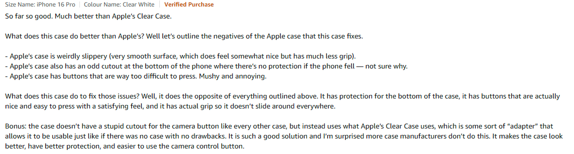 Damaging user reviews