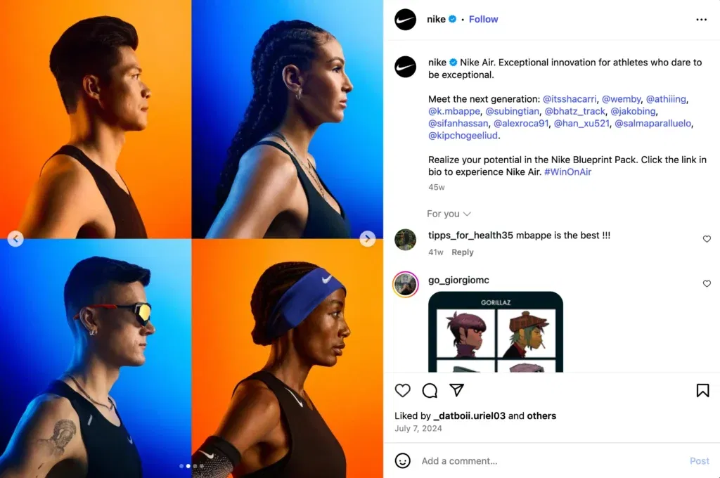 Nike micro influencer campaigns