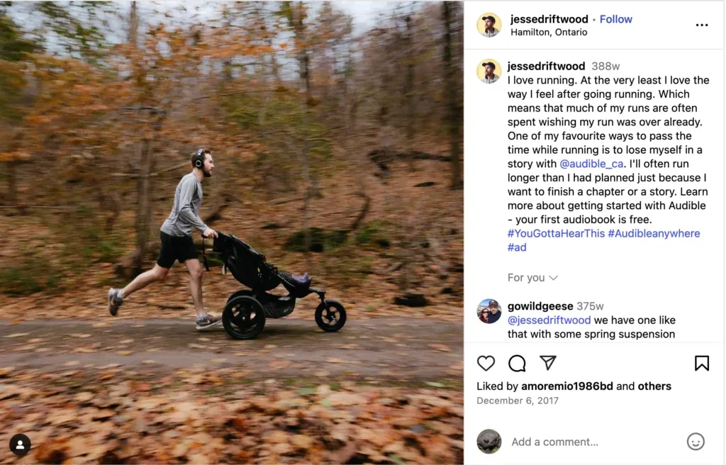 Audible micro influencer campaigns