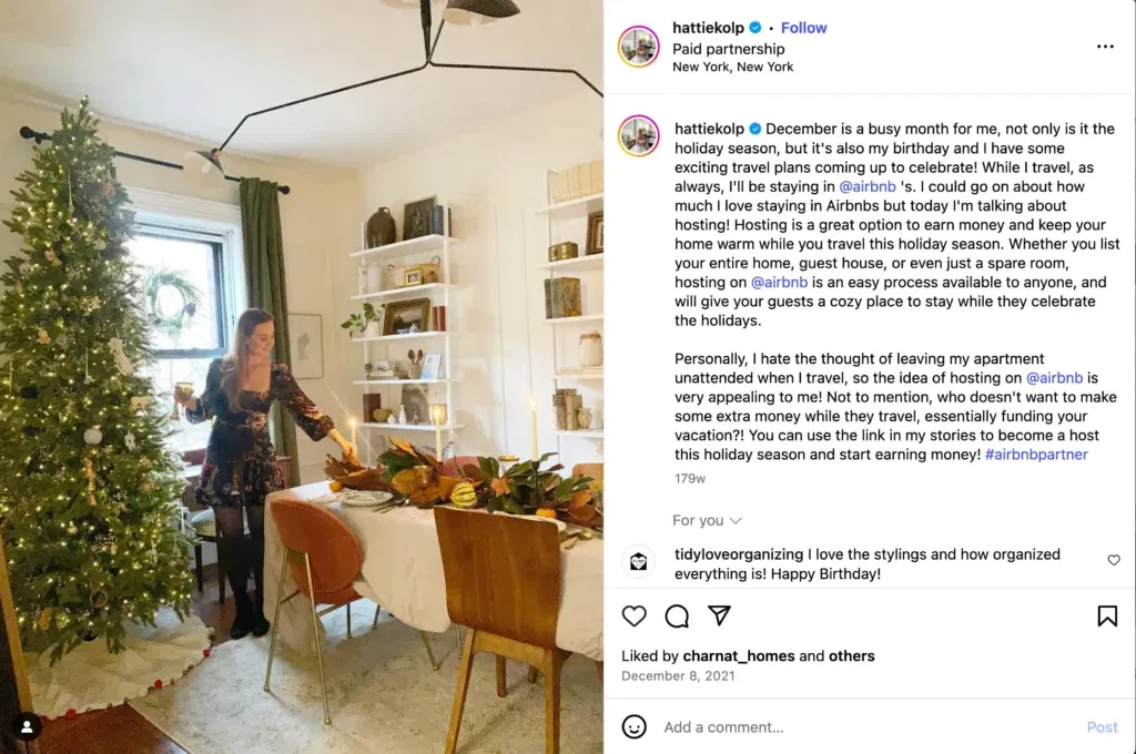 Airbnb micro influencer campaigns