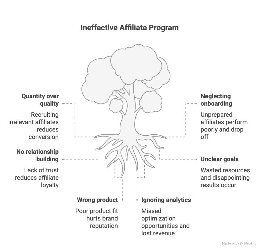 Biggest Affiliate Marketing Mistakes to Avoid in 2025