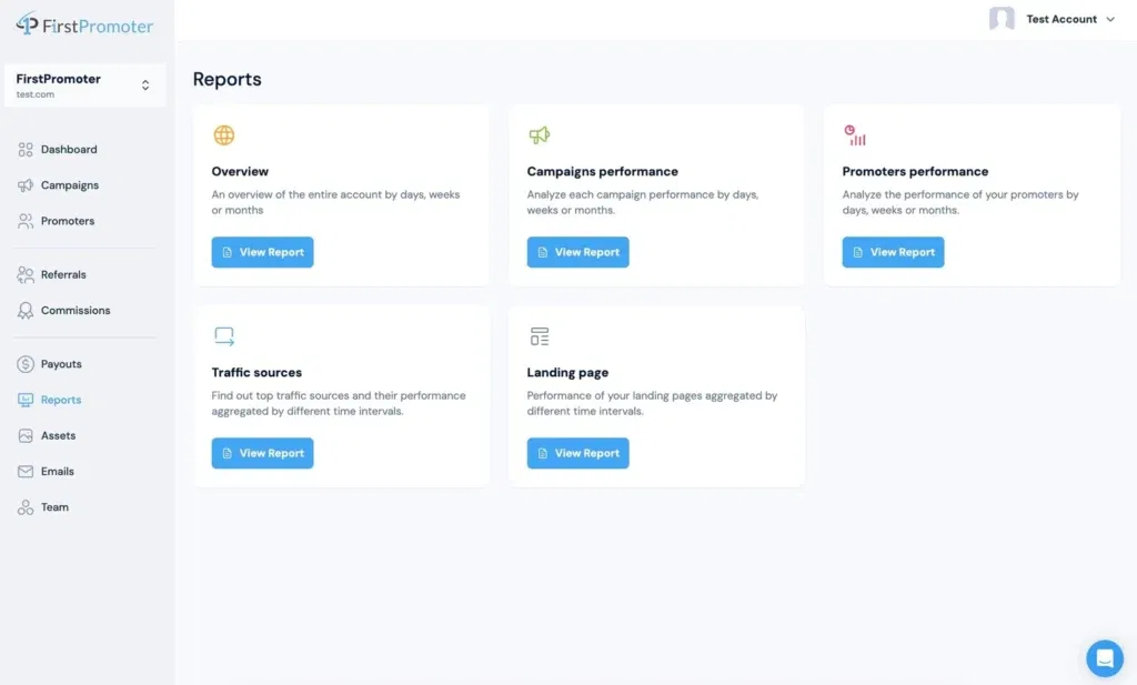 FirstPromoter affiliate tool