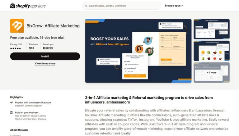 Best Affiliate App for Shopify: 5 Tools You Need in 2026 6 BixGrow